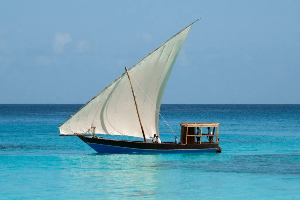 Traditional dhow – Mnemba Island, Zanzibar, Tanzania