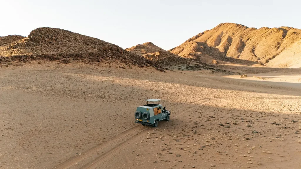 Kulala Desert Lodge breakfast parfaits and cereals buffet in the desert