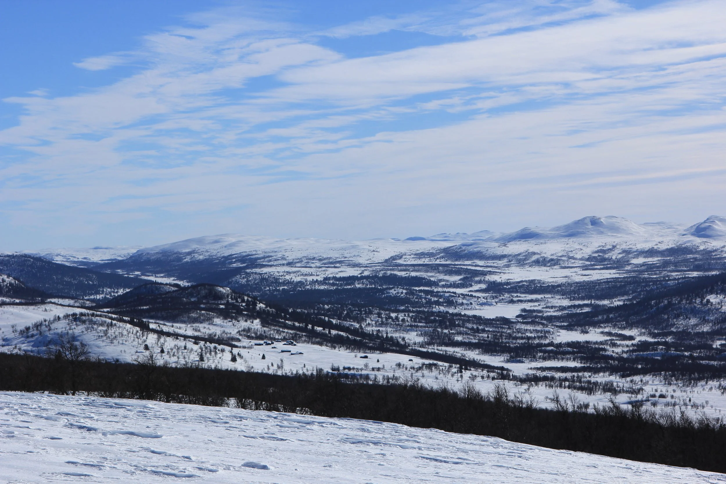  Utsikt fra Vakkerlifjellet, retning Liumseter 