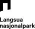 Nasjonalparkmerke for Langsua nasjonalpark i Norge