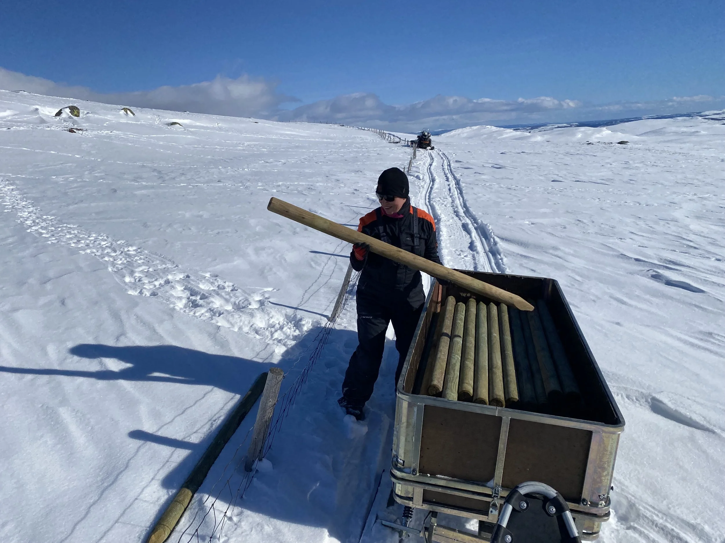 Gjerdekjøring i Fatkvolven, 14. mars 2025