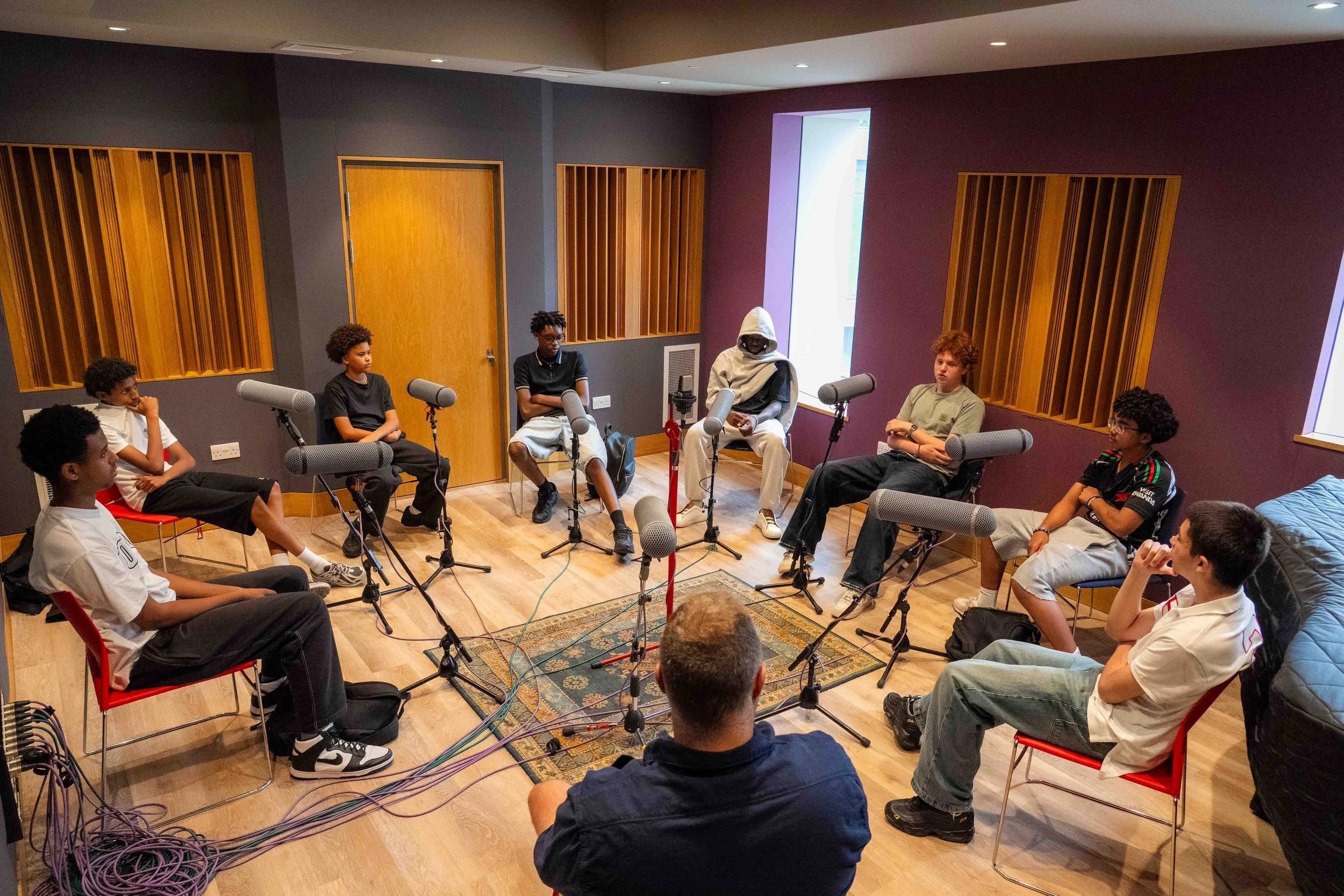 Sixteen boys, five podcasts, one major event, and a school motto: how "From The Boys" is giving a voice to William Ellis pupils