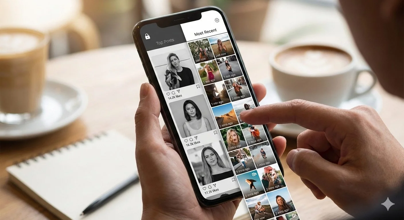 This is how you view Instagram posts in order of most recent