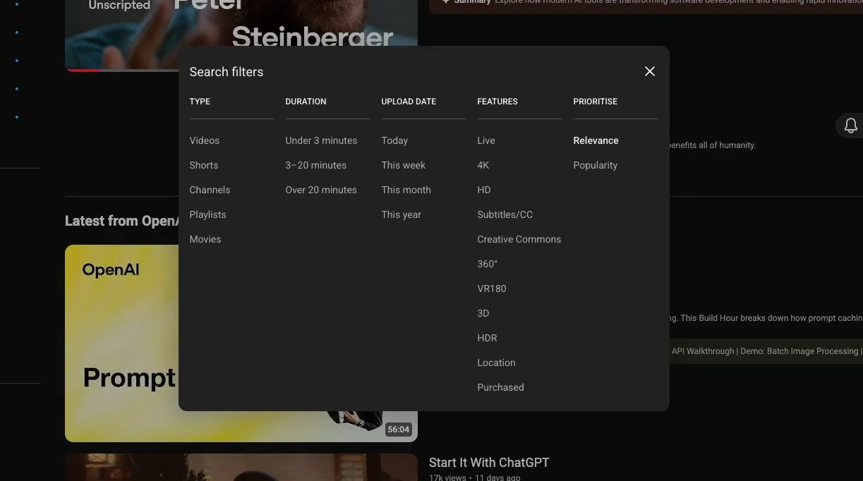 YouTube Removed "Sort by: Upload date" - Here is How to Get it Back