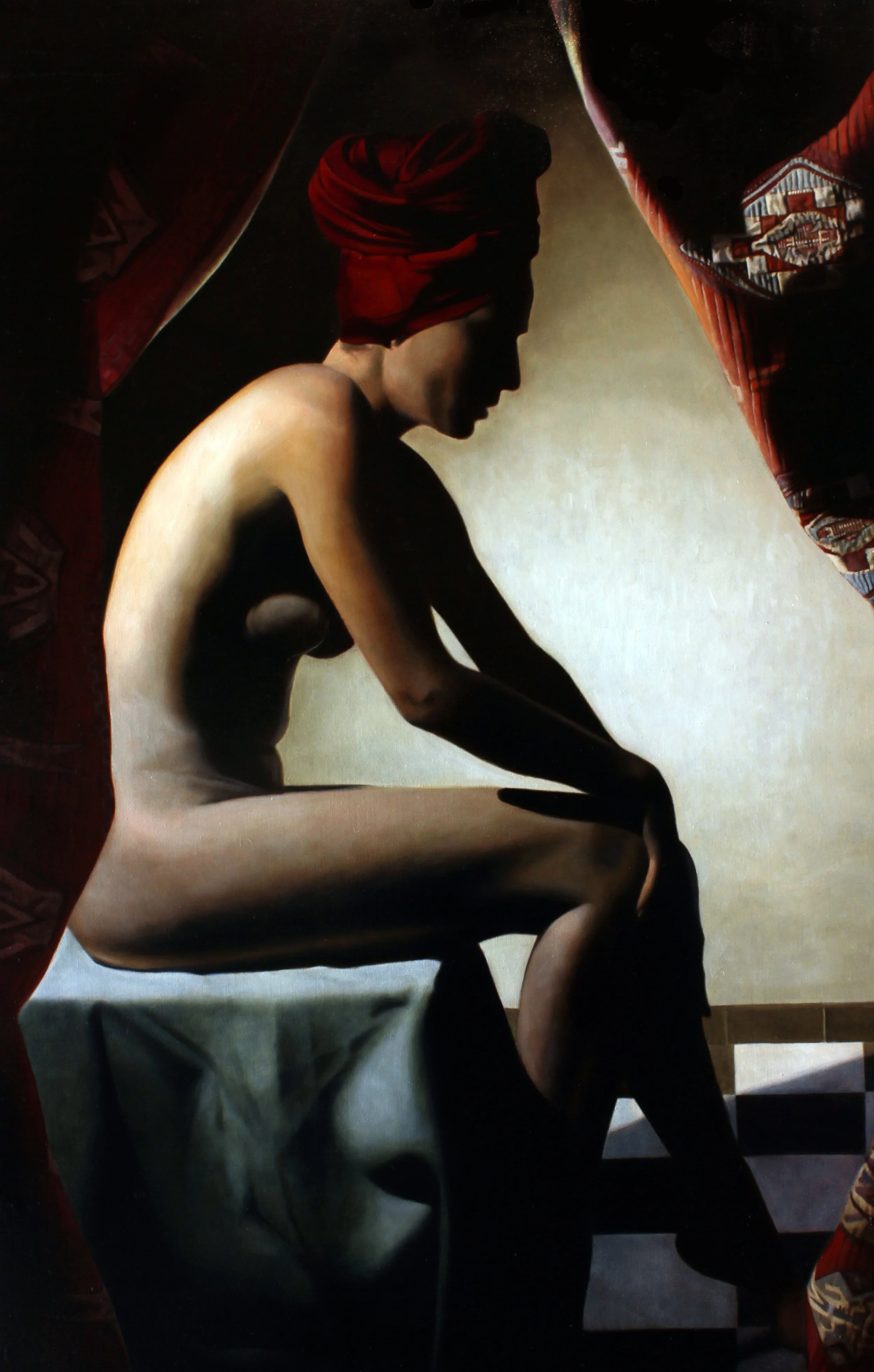 Homage to Vermeer, 100 x 65 cm, Available