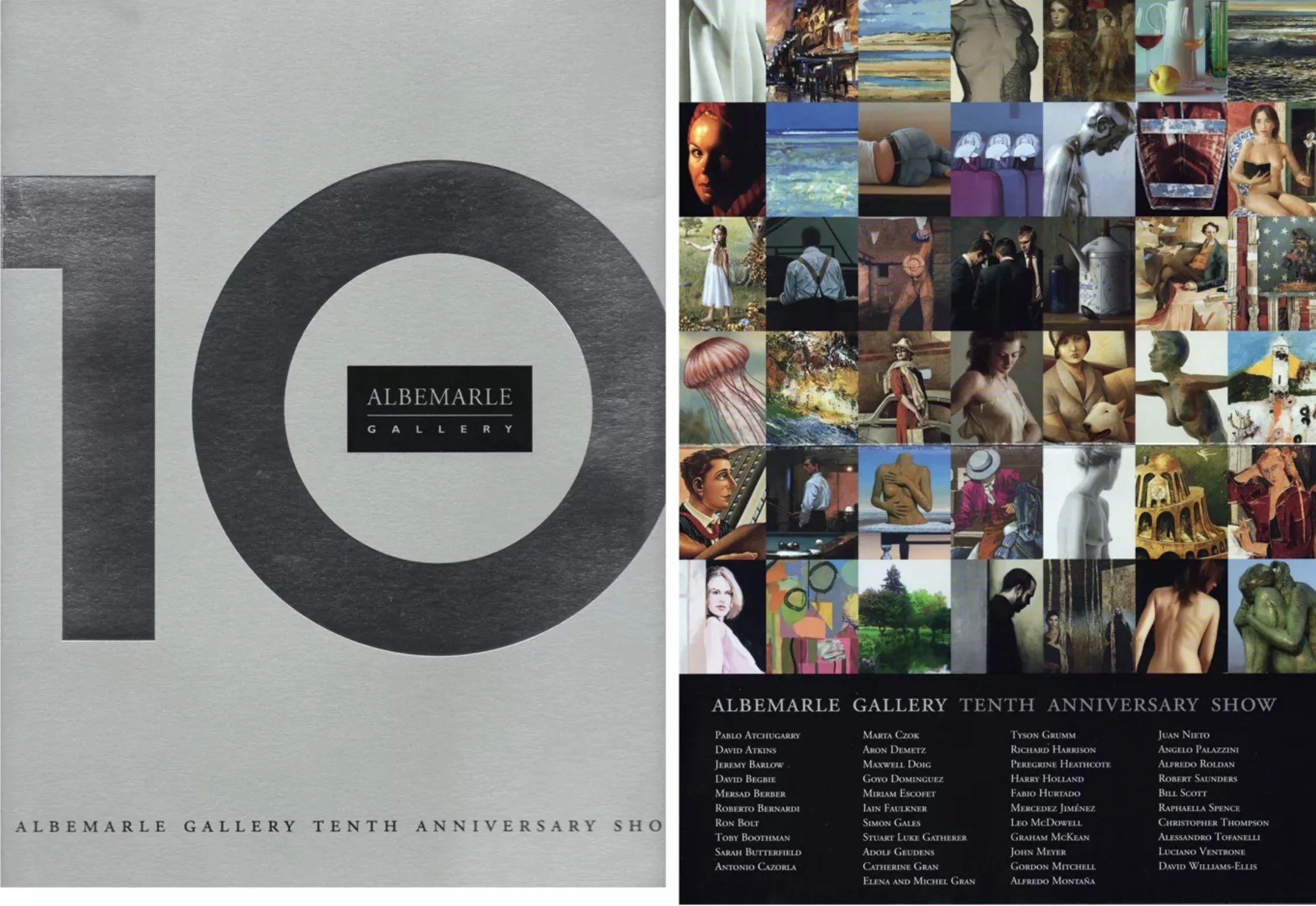 10TH ANNIVERSARY SHOW ALBEMARLE GALLERY, LONDON, GROUP EXHIBITION, DECEMBER 2006