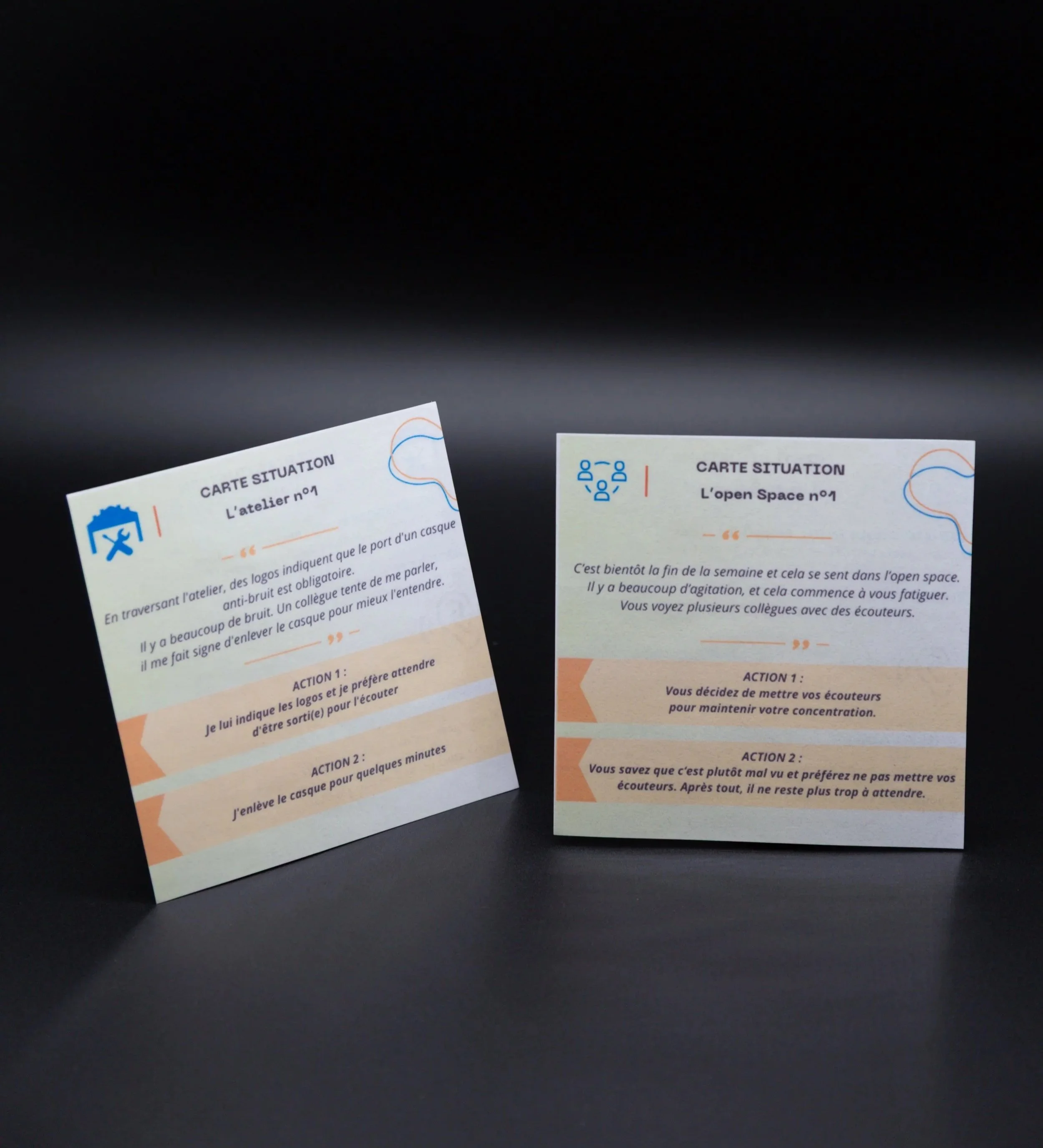 Jeu développé autisme par Océane Lores Roxane Sauret et Pauline Thieulin