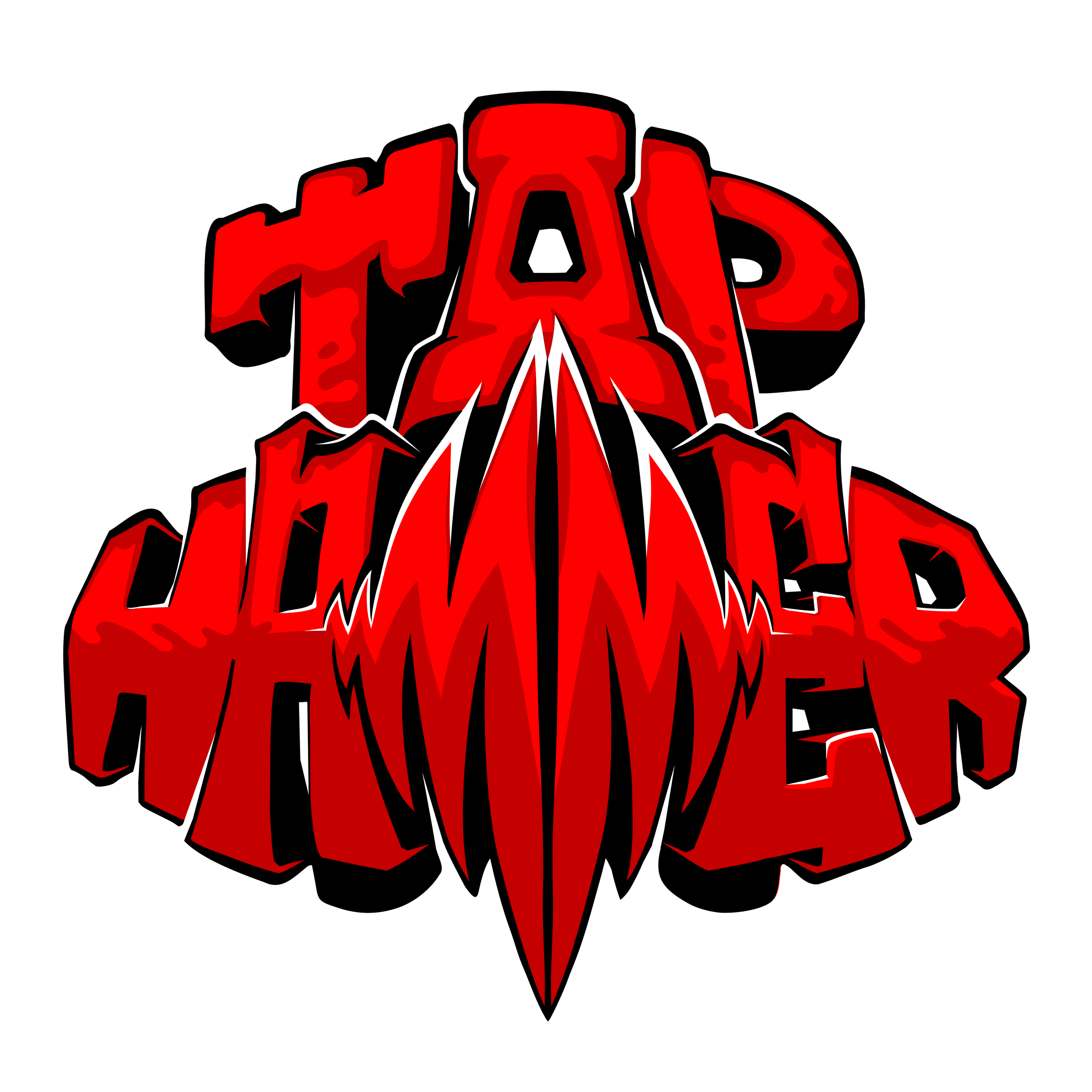 STICKER (RED)