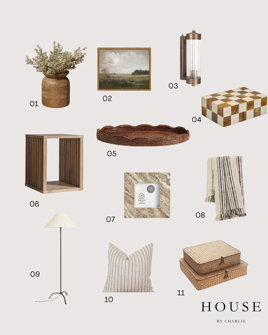 A few of my favourite recent pieces when it comes to styling and sourcing 🤍
I&rsquo;m obsessed with how these came together, soft linens, beautiful ceramics, statement lamps, and those little styling details that make all the difference. All from a 