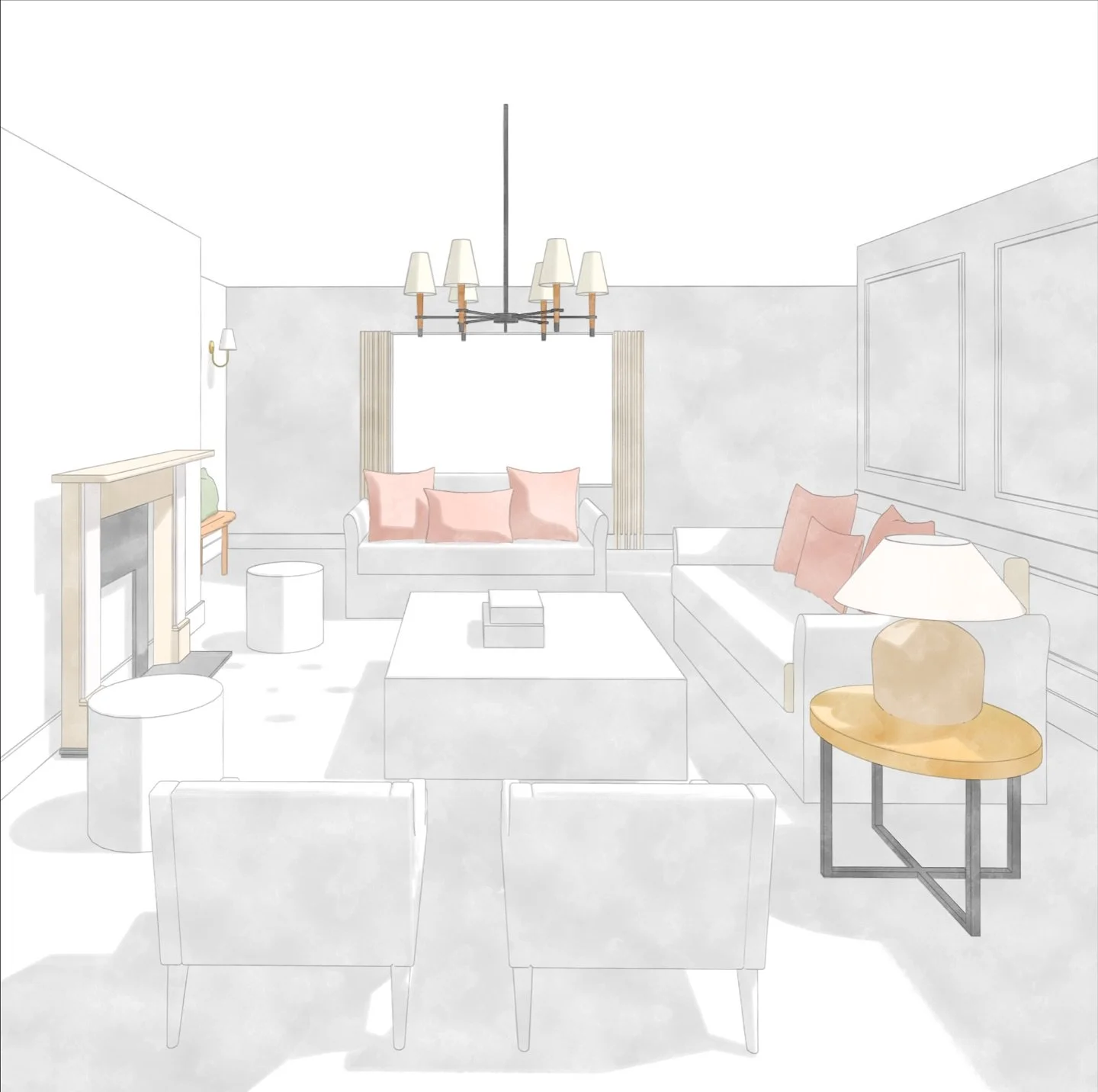 Bringing ideas to life ✨
There&rsquo;s nothing like seeing a lounge space come together through detailed space planning and renders, helping clients visually see the design before it&rsquo;s created.

#housebycharlie #interiordesign #spacedesign #lou