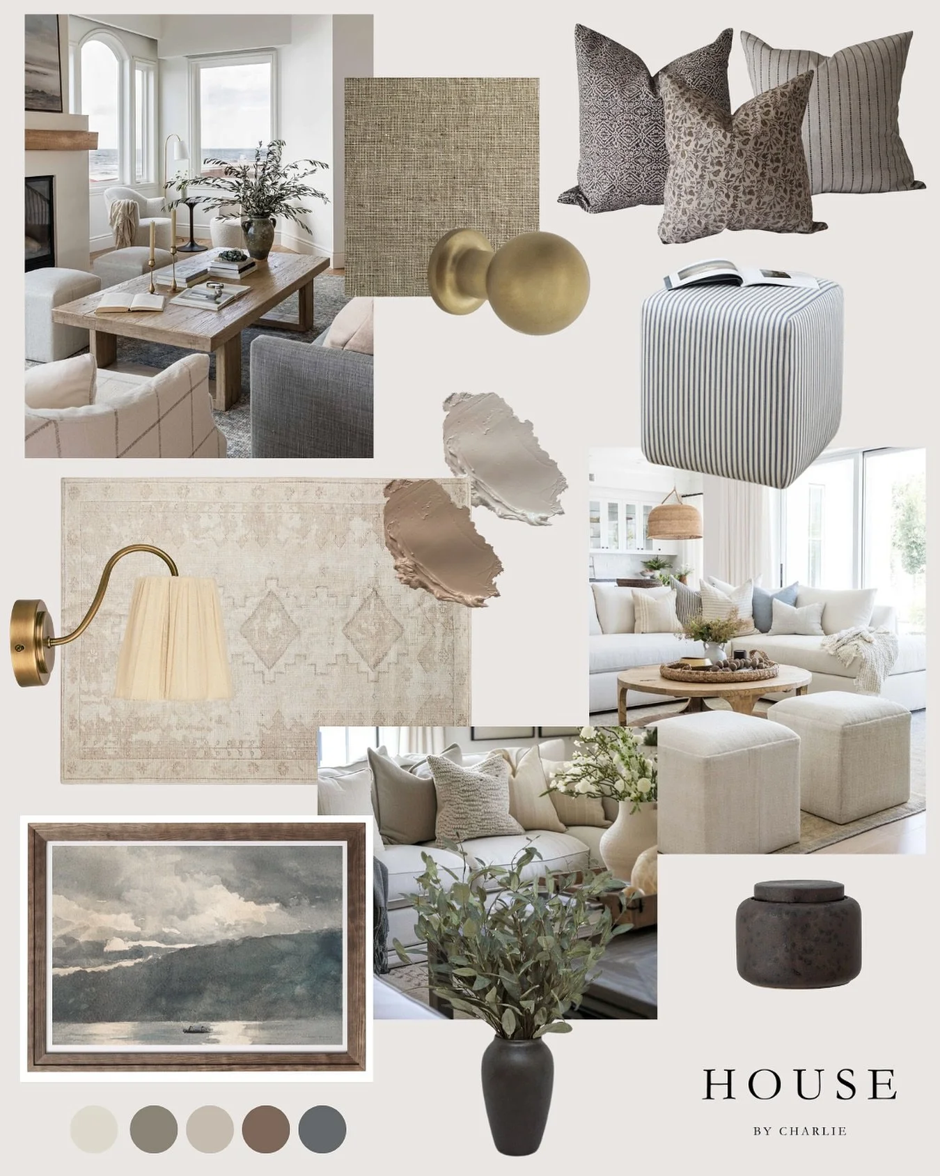 The look &amp; feel is always the beginning of the design process &mdash; and honestly, my favourite part. ✨ having the vision and pulling together all the ideas to create something beautiful for my clients is where it all starts.

this board was the