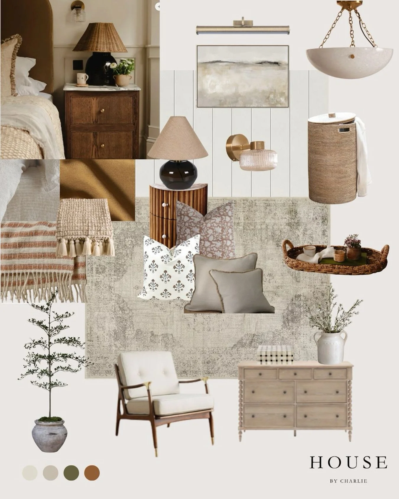 A recent client design, inspired by the beautiful @houseninecollections aesthetic 🤍
Layered using @houseninedesign headboard and throws for softness and texture, paired with this gorgeous @sohohome side table and light to add warmth and balance.
A c