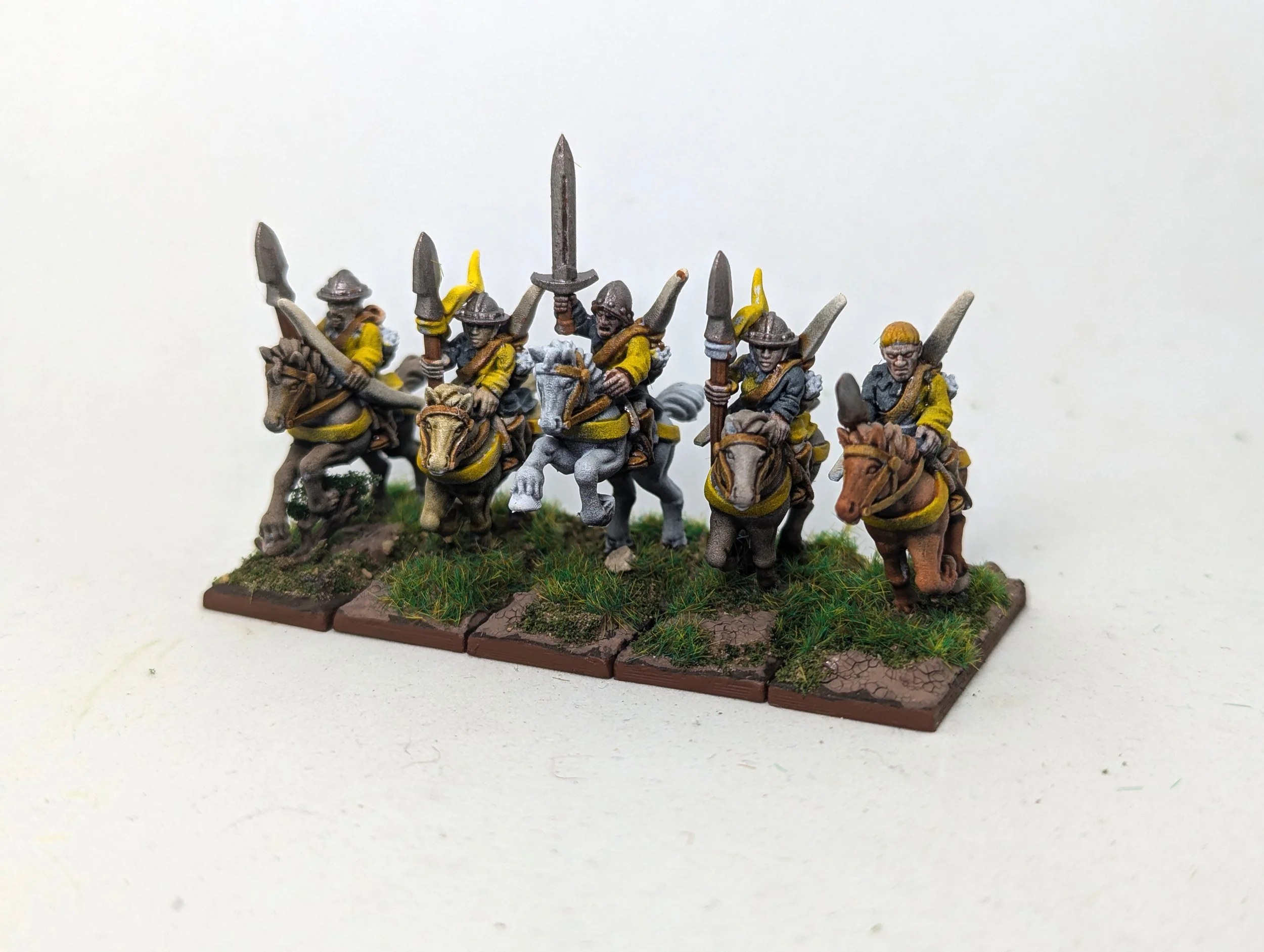 Parravon themed Mounted Squires
