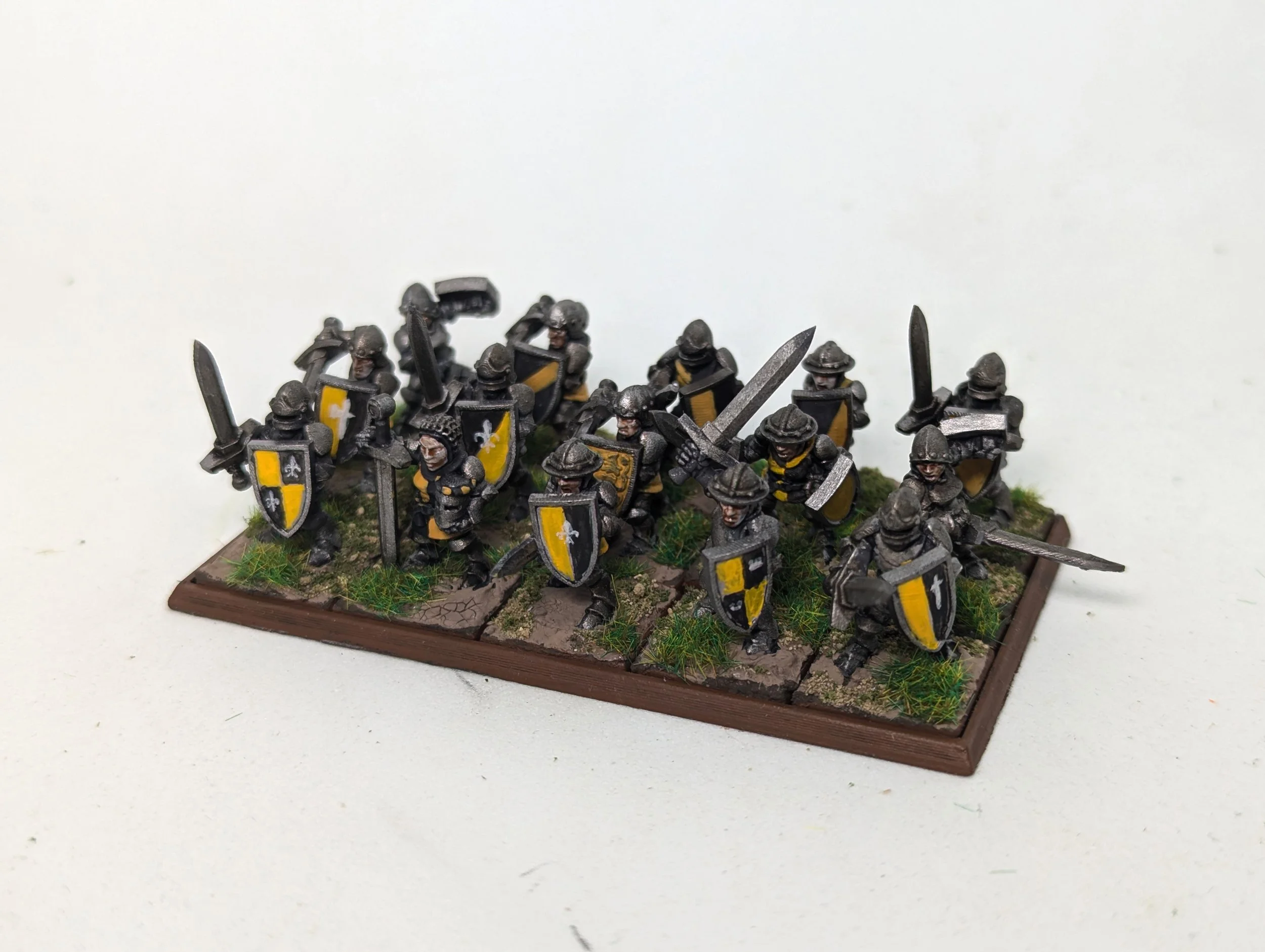 Parravon themed Bretonnian Foot Knights