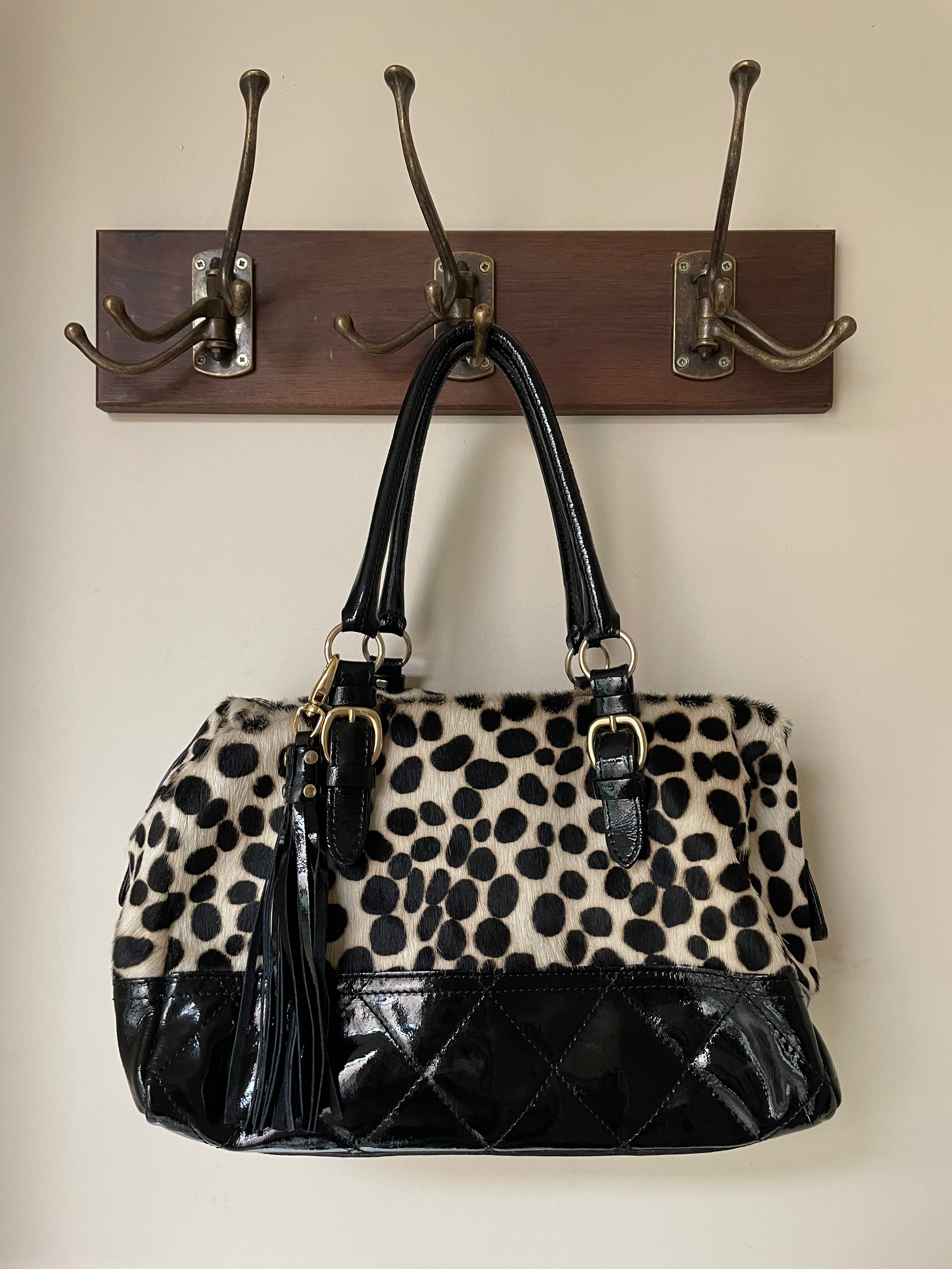 Spotted Pony Hair Handbag – Cavalcanti