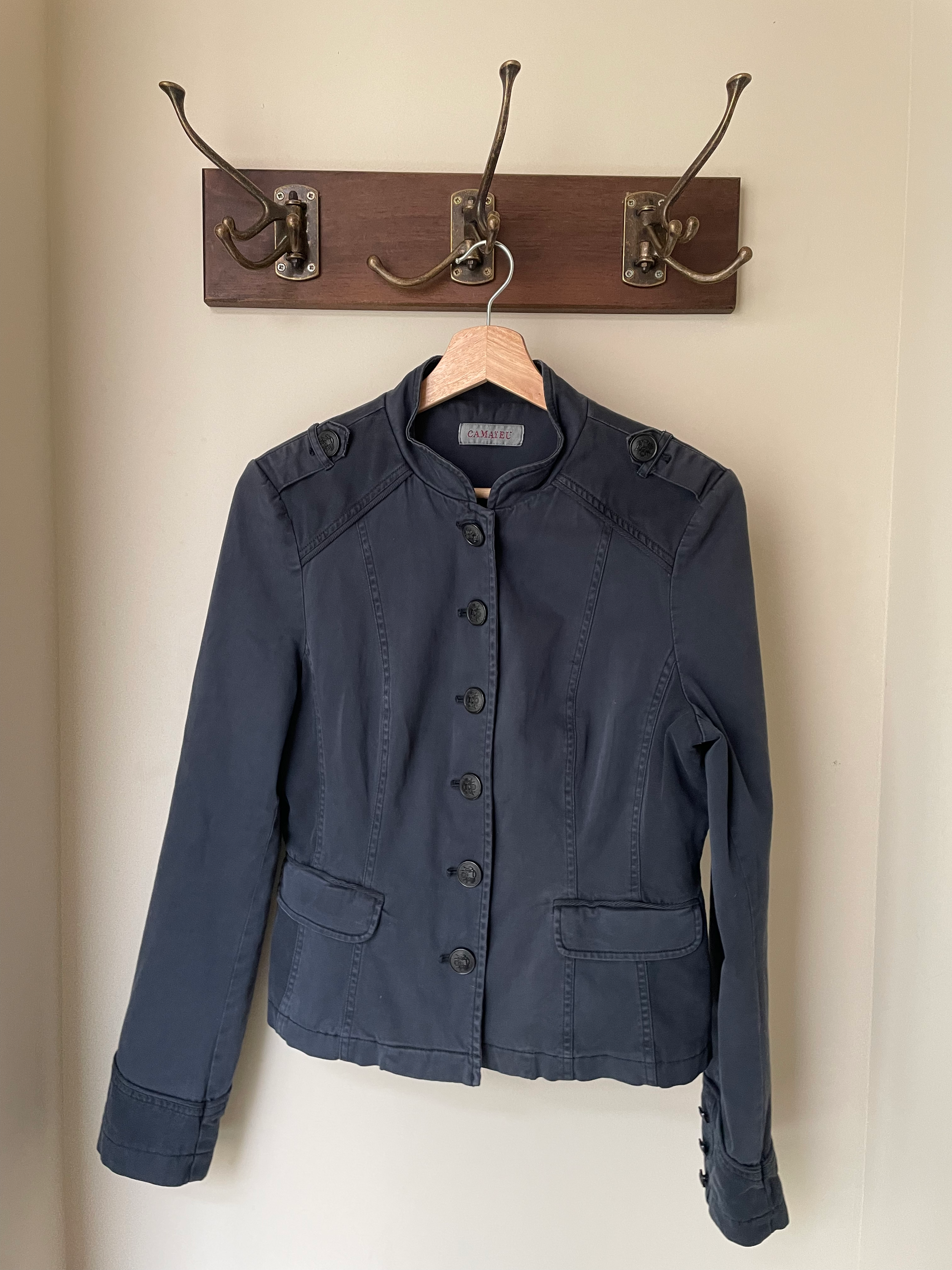 Navy Napoleon Jacket - Vintage