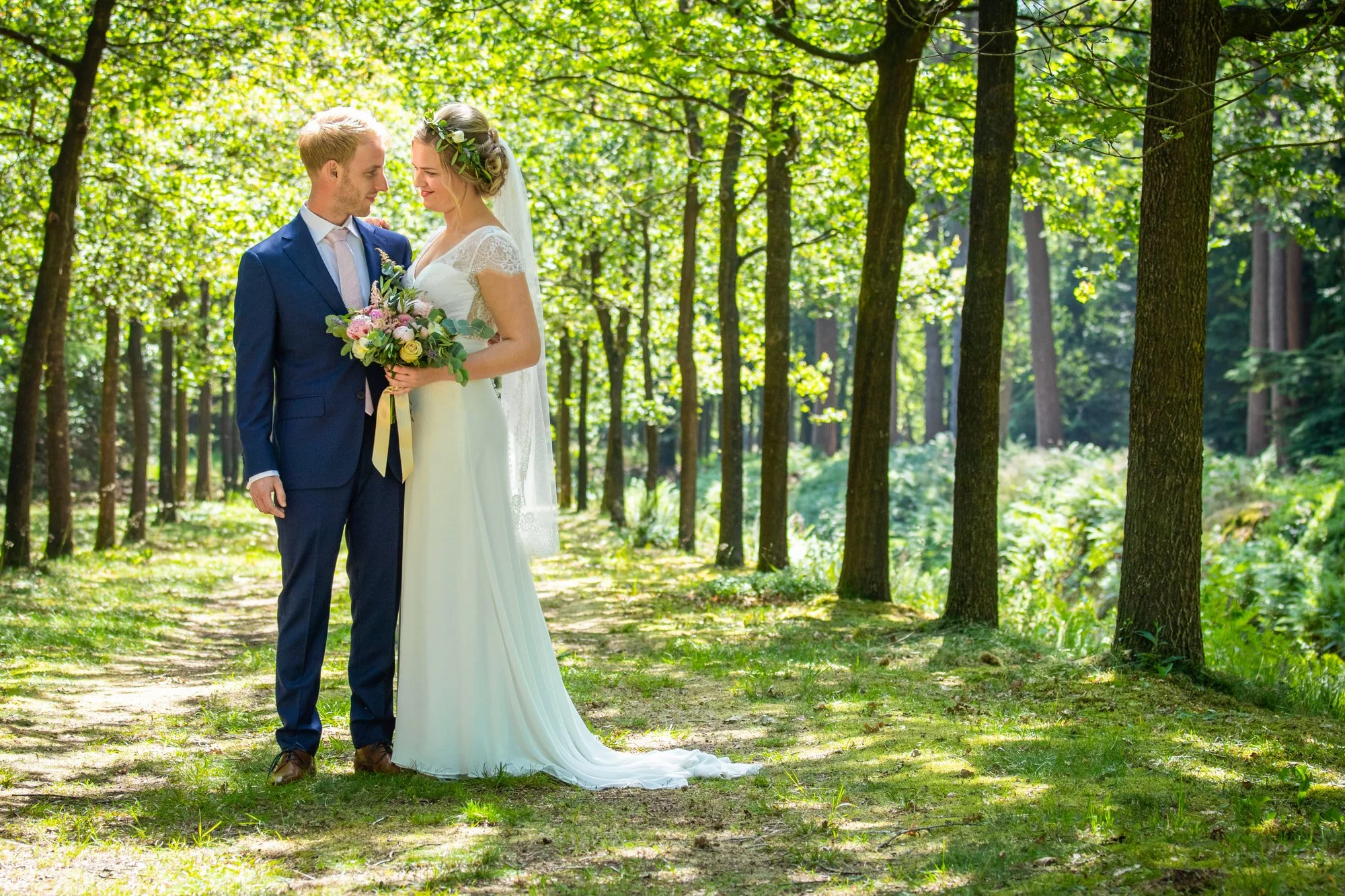 Bruiloftfotografie fotoshoot in ommen - door Diaspictures