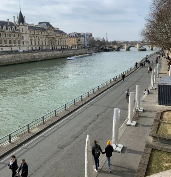 Somewhere along the Quai d'Orsay
