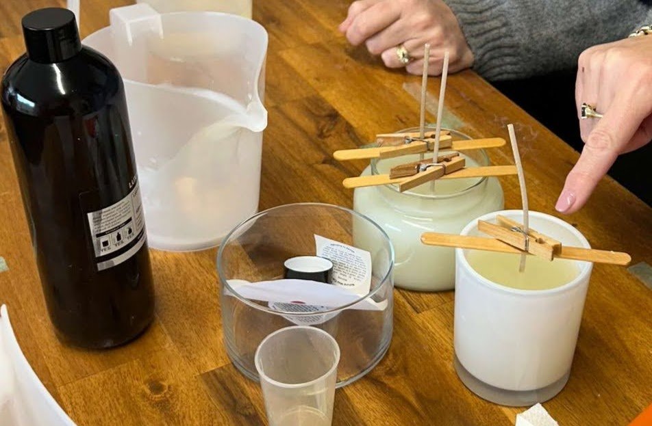 black wolf candles - wick + wax: a candle-crafting experience