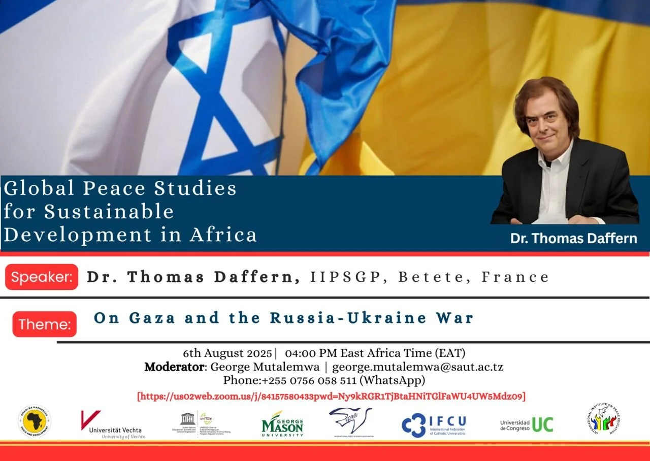 “On Gaza and the Russia-Ukraine War” with Dr. Thomas Daffern