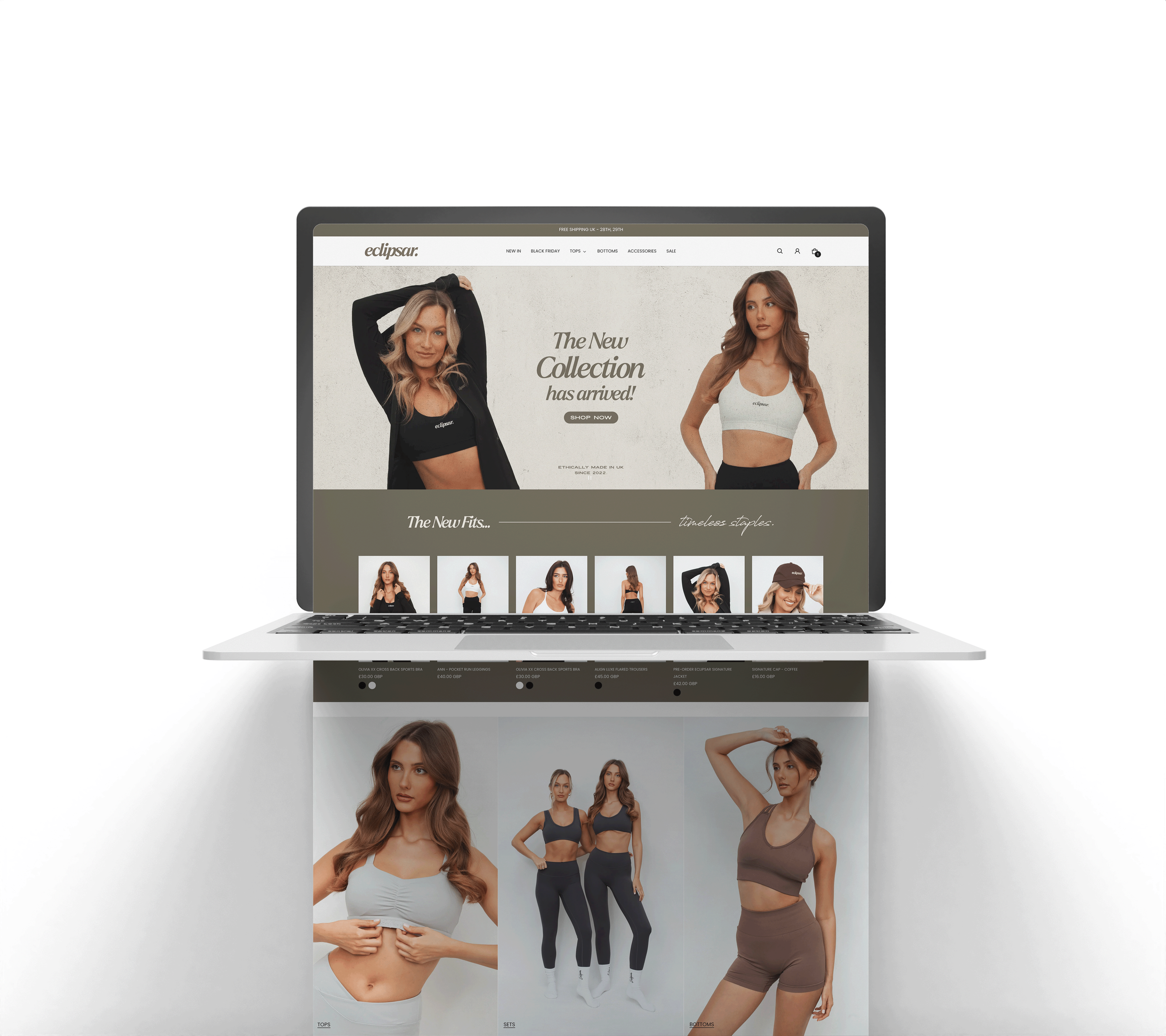 Eclipsar Rebrand & Shopify Build