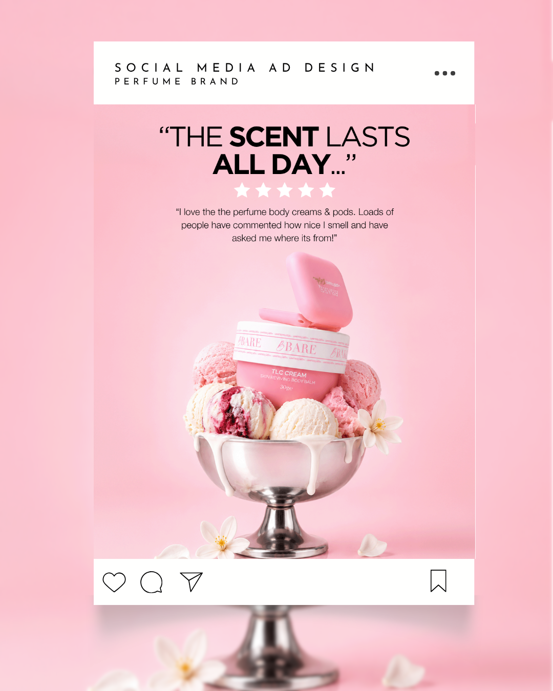 Social Ads + Newsletter Designs Bbare