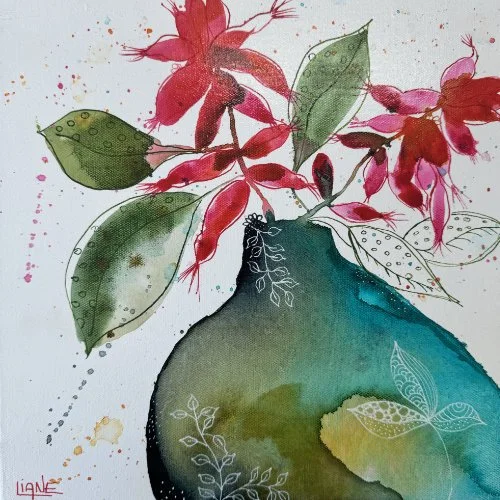 Salvia Bud Vase