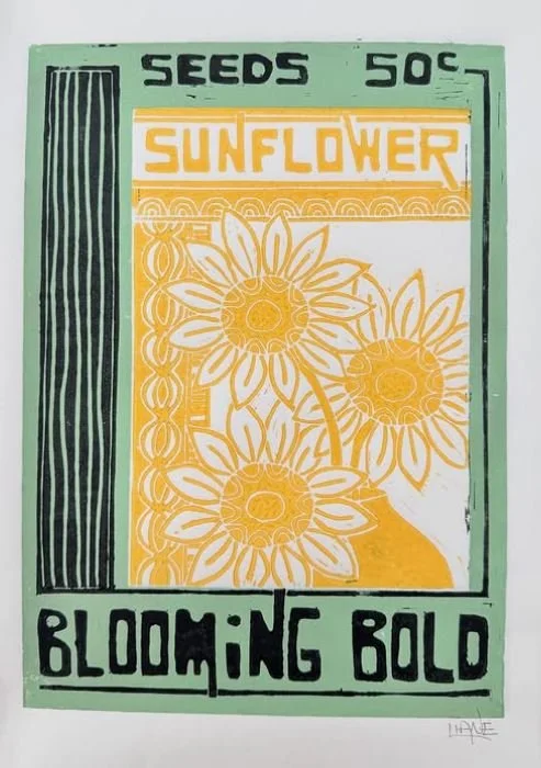 Sunflower - Vintage Seed Packet