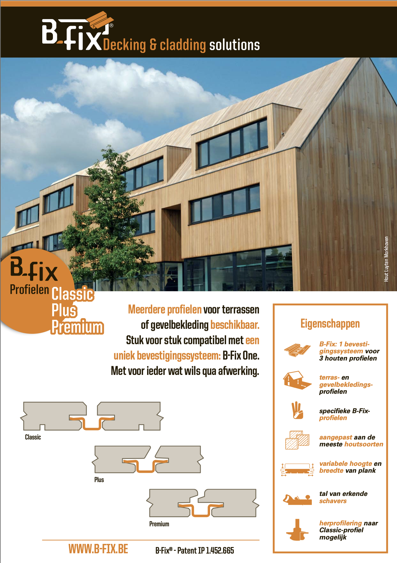Brochure B-fix profielen