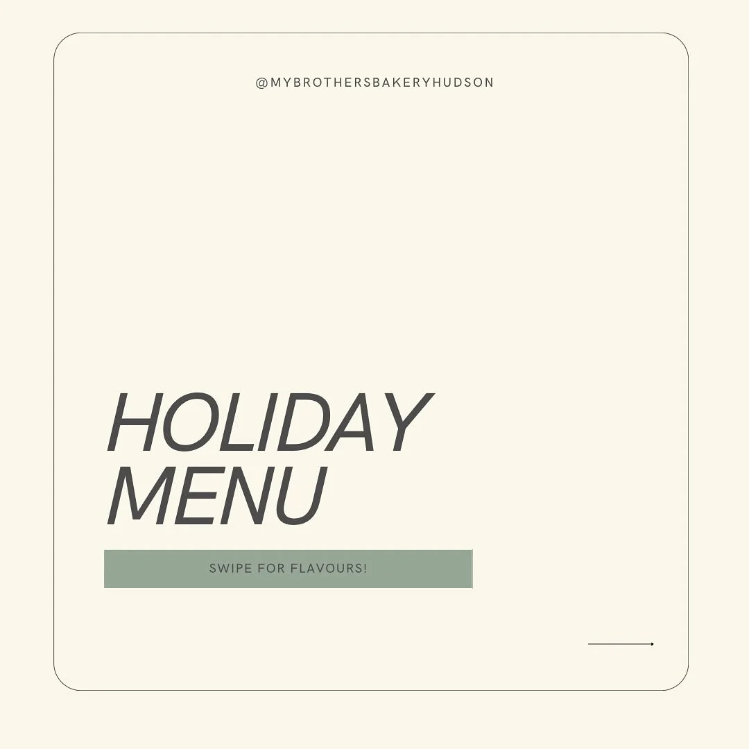 ✨ Our Holiday Menu is here! ✨ We&rsquo;ll be rotating festive and limited edition flavours all season long at @hudson_traders and even a seasonal event with @cocktailsandcoloringbooks this year! We can&rsquo;t wait for you to try all our holiday cook