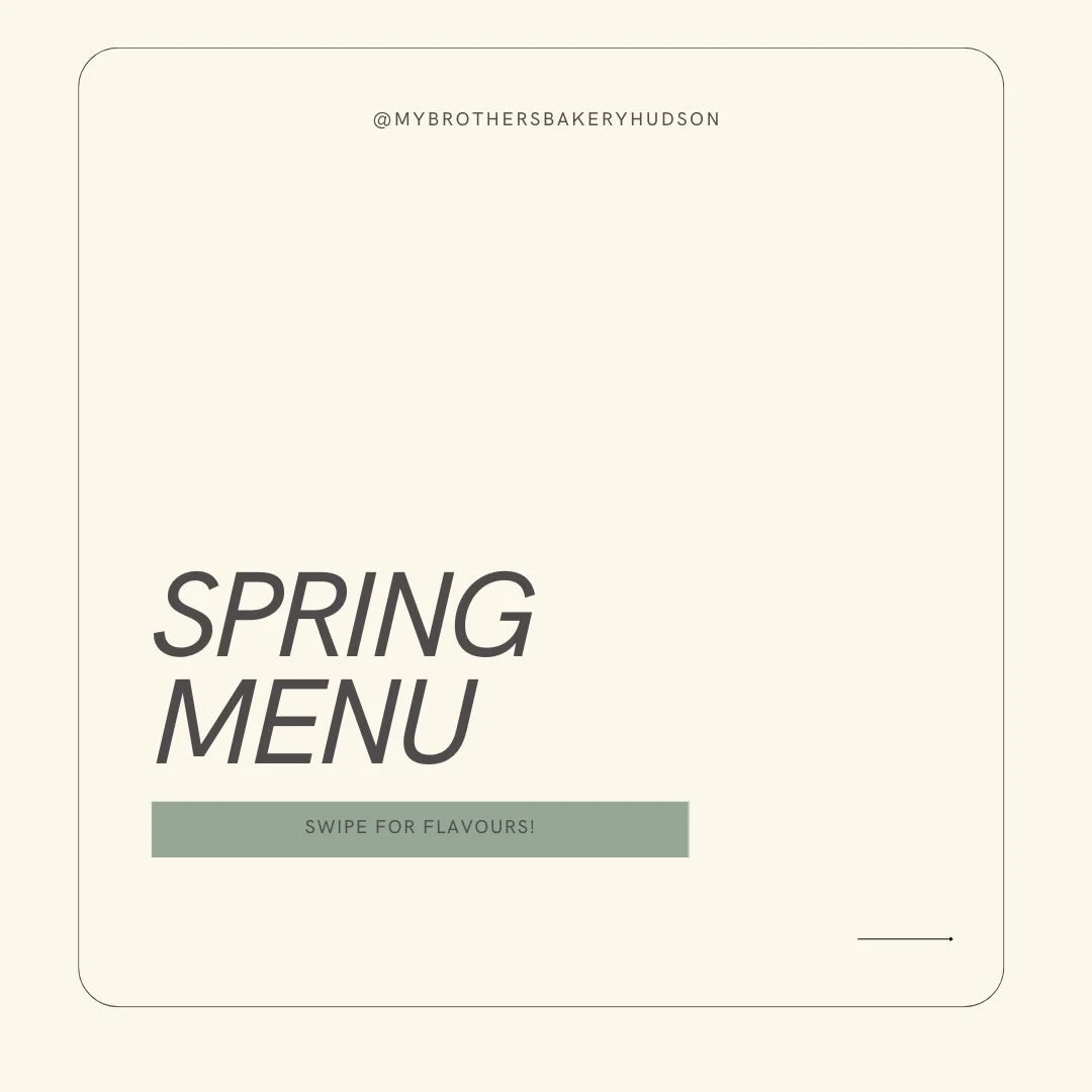 Spring has officially arrived at My Brother&rsquo;s Bakery 🌷

Our Spring Cookie Menu is here! Bright flavours, cozy classics, and a few playful seasonal treats we&rsquo;ve been dreaming up all winter.

The full spring lineup is now live in our onlin