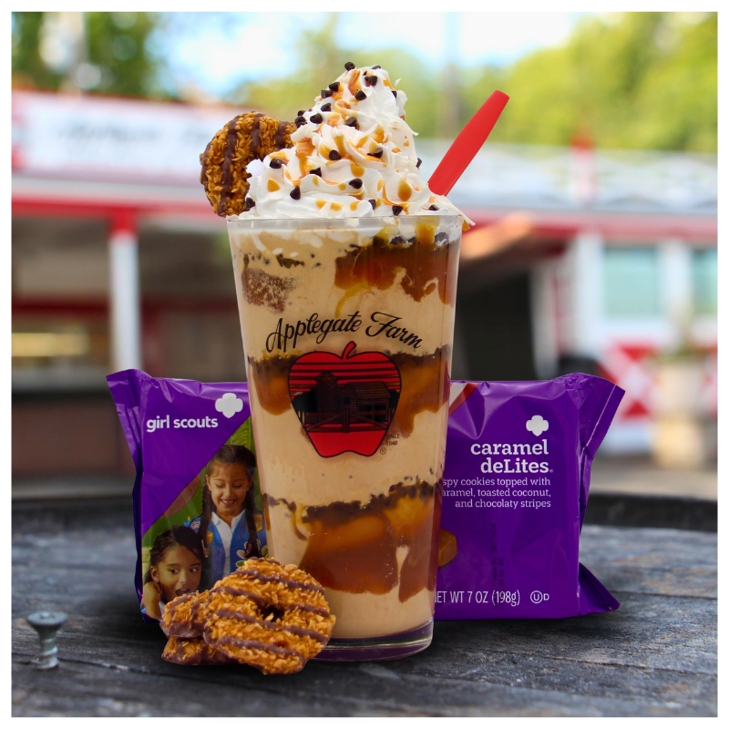 Caramel Coconut Cookie Sundae