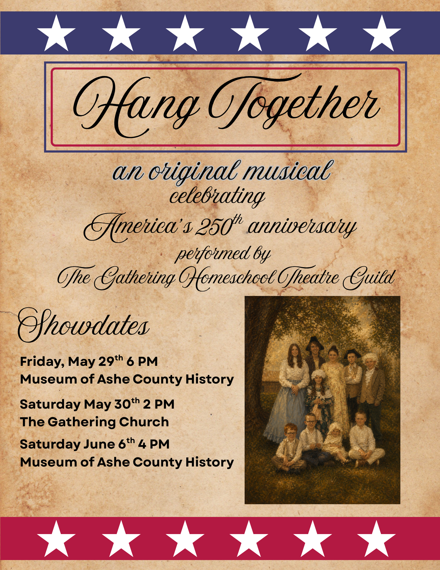 Hang Together by The Gathering Homeschool Theatre Guild 