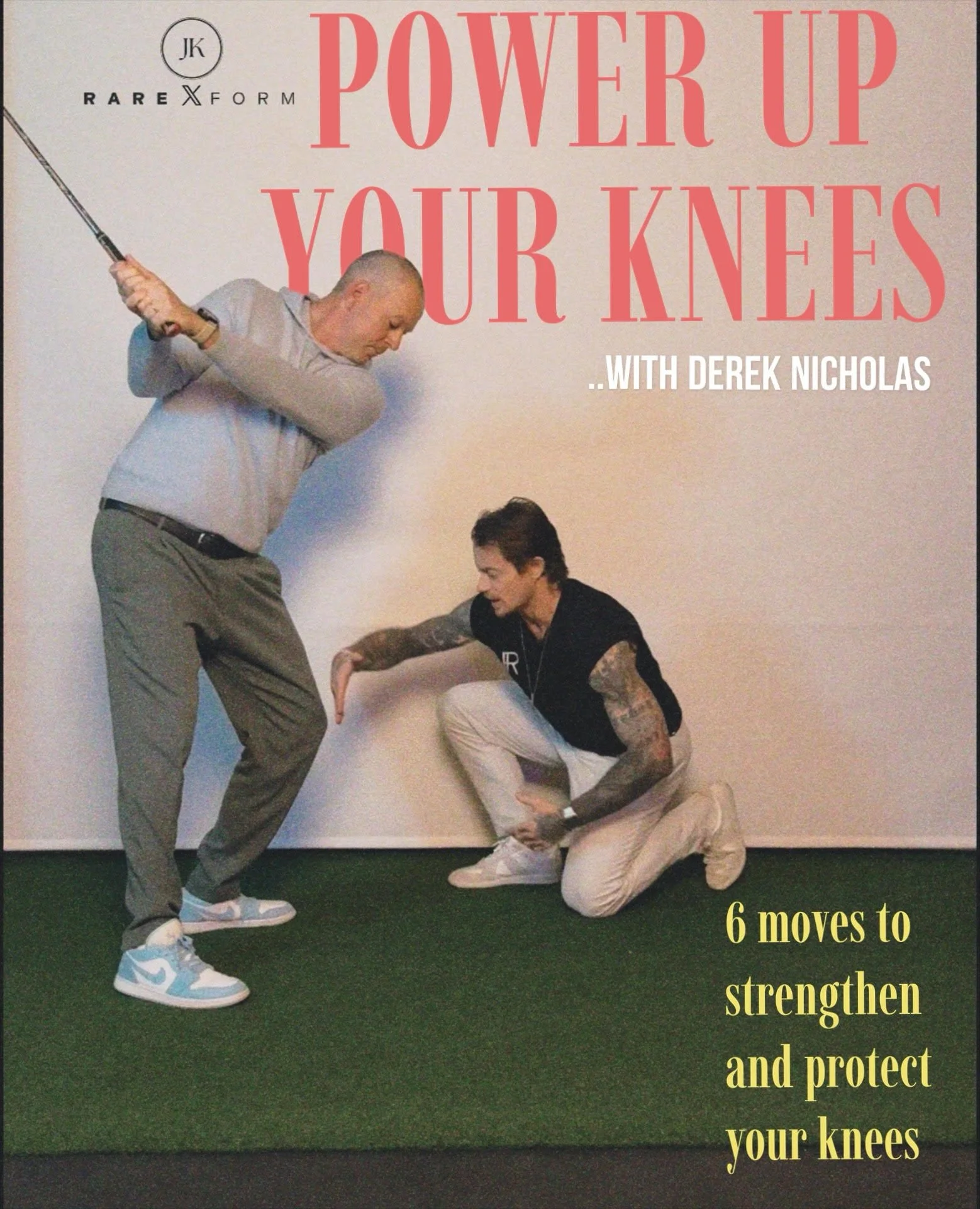 Warum starke Knie meinen Golfschwung besser machen