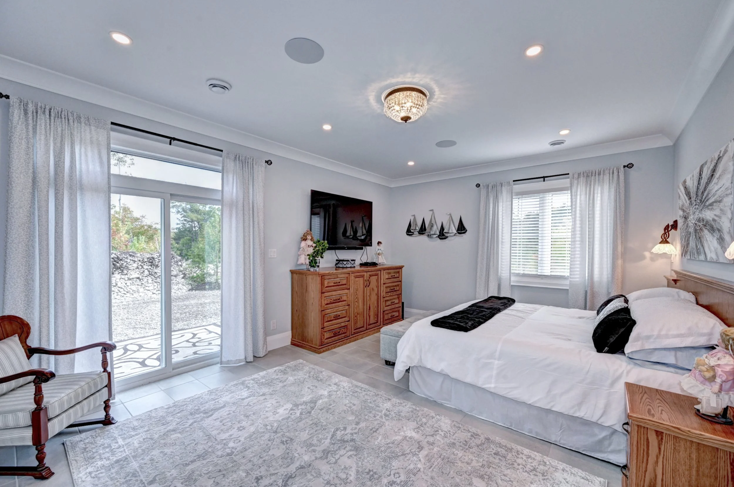 Interior bedroom shot