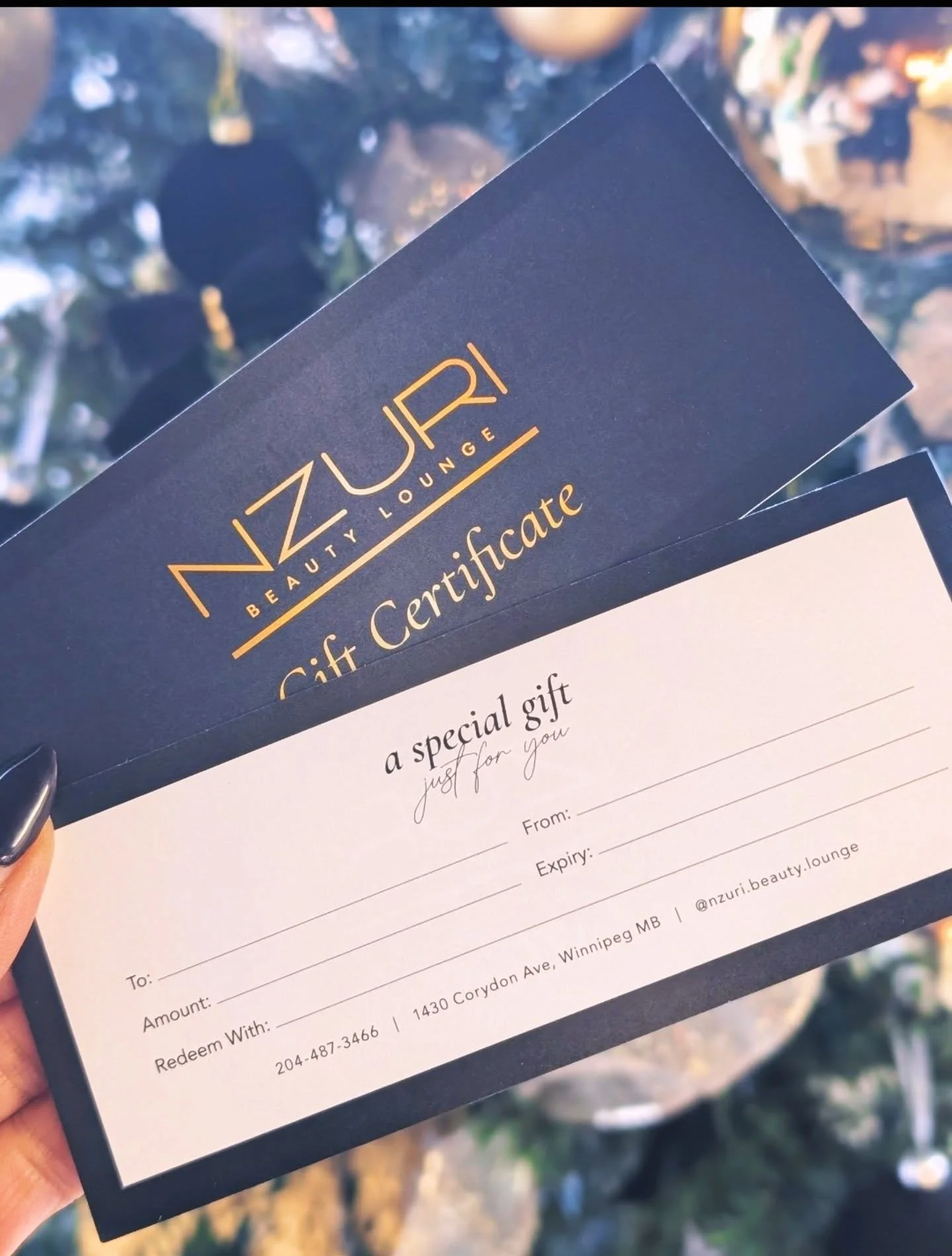 Looking for the perfect gift??? 🎁
Holiday gift certificates are here &mdash; and they&rsquo;re one of Winnipeg&rsquo;s favourite beauty gifts ✨
Great hair,  extensions, blonding, Botox, Dysport,  you can gift it all at Nzuri Beauty Lounge.

Availabl