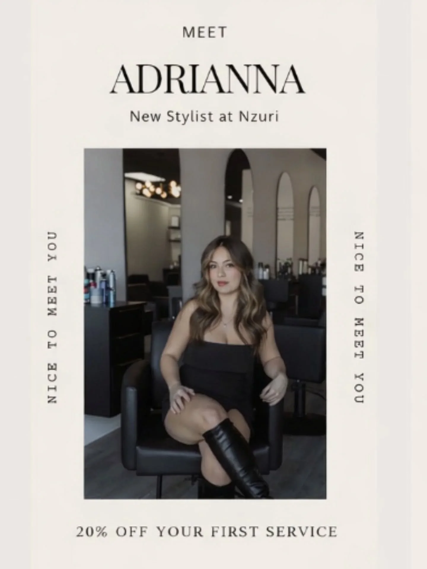 ✨Meet Adrianna &mdash; your new go-to for blonding, cuts &amp; flawless blowouts!
Enjoy 20% off your first service with Adrianna (limited time only). Your perfect time to get in her chair!
Booking link in bio

nzuribeautylounge winnipeghair winnipegs