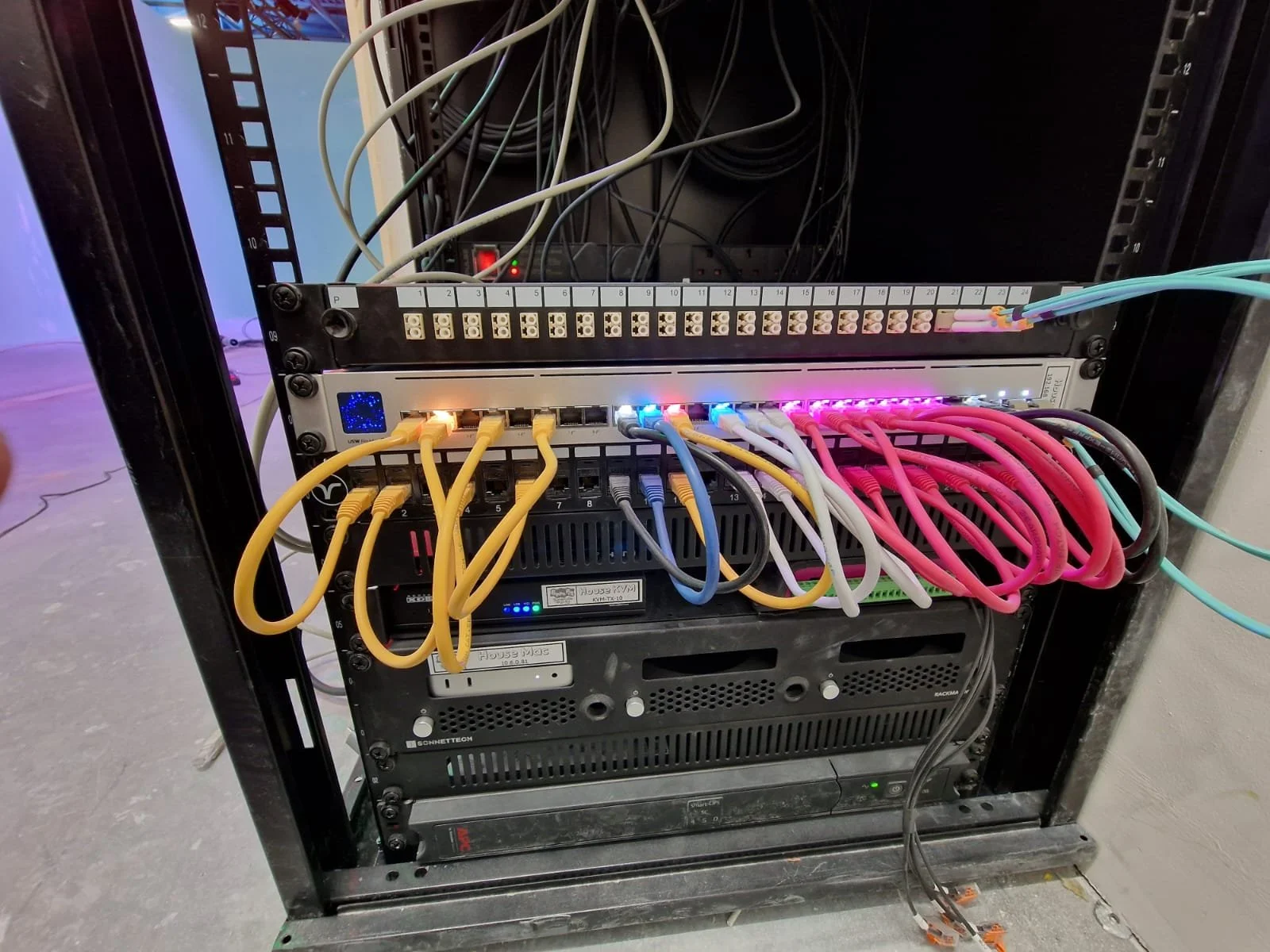 One of our many racks