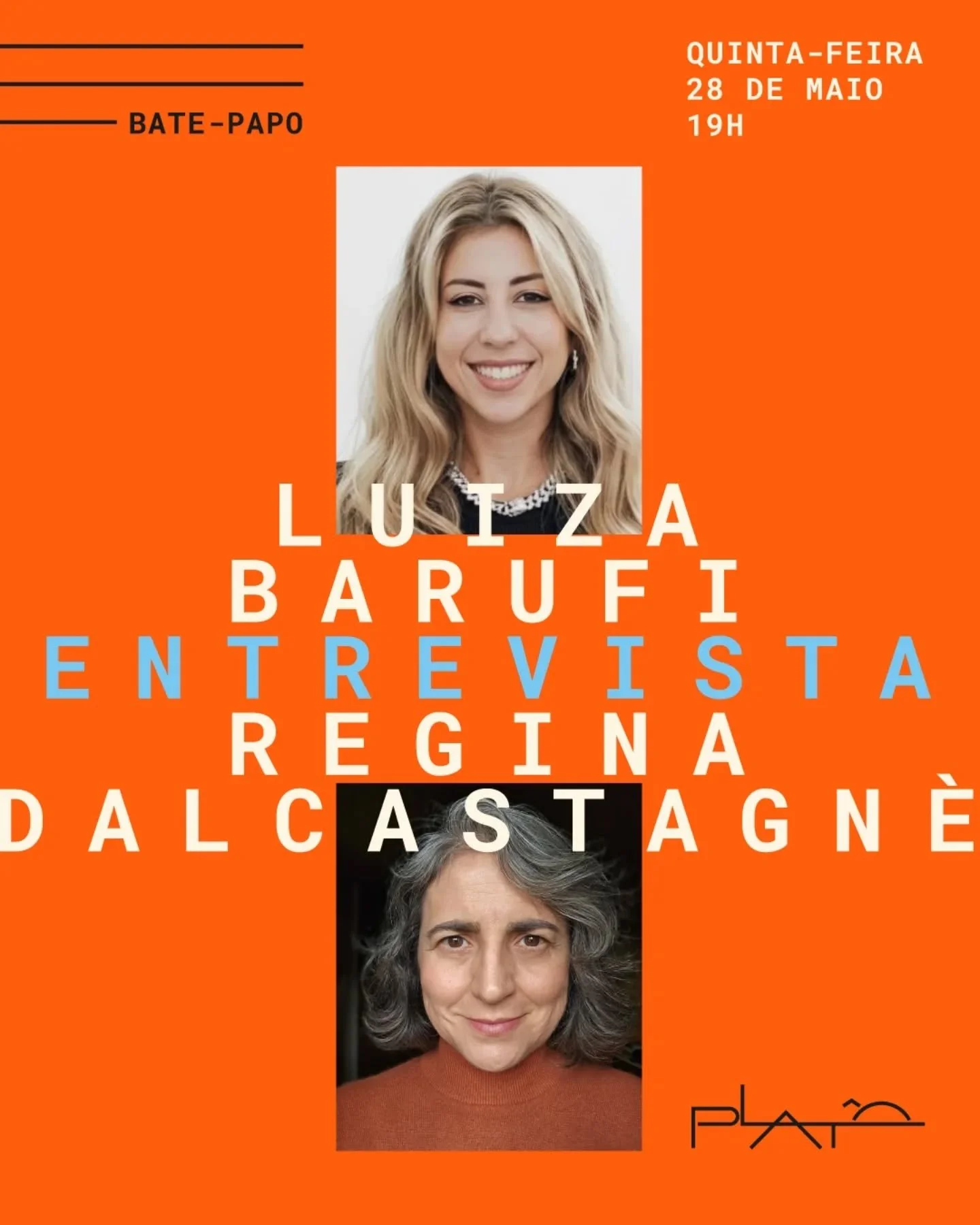 No dia 28 de maio, &agrave;s 19h, a Plat&ocirc; recebe Regina Dalcastagn&egrave; para um bate-papo sobre Uma hist&oacute;ria da literatura brasileira contempor&acirc;nea. A conversa ser&aacute; conduzida por Luiza Barufi.

Uma hist&oacute;ria da lite
