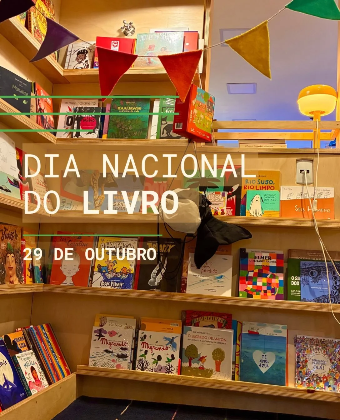 Entre estantes e p&aacute;ginas, h&aacute; sempre espa&ccedil;o para o inesperado: um livro que desperta a curiosidade, uma conversa que apresenta novos caminhos, uma hist&oacute;ria que chega na hora certa.

Neste Dia Nacional do Livro, celebramos o