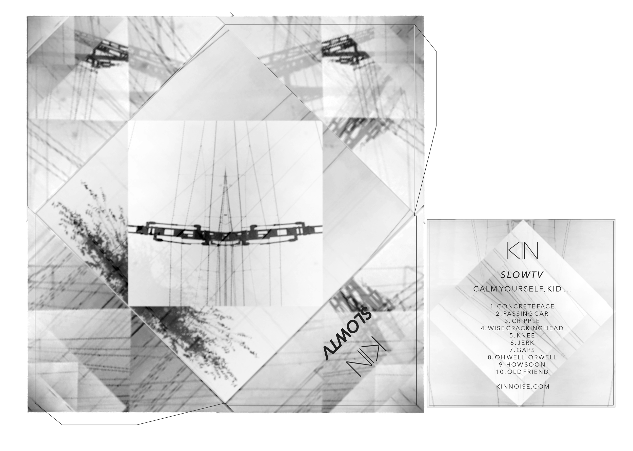 square envelope print design map power lines kin slow tv plasticbaginatree