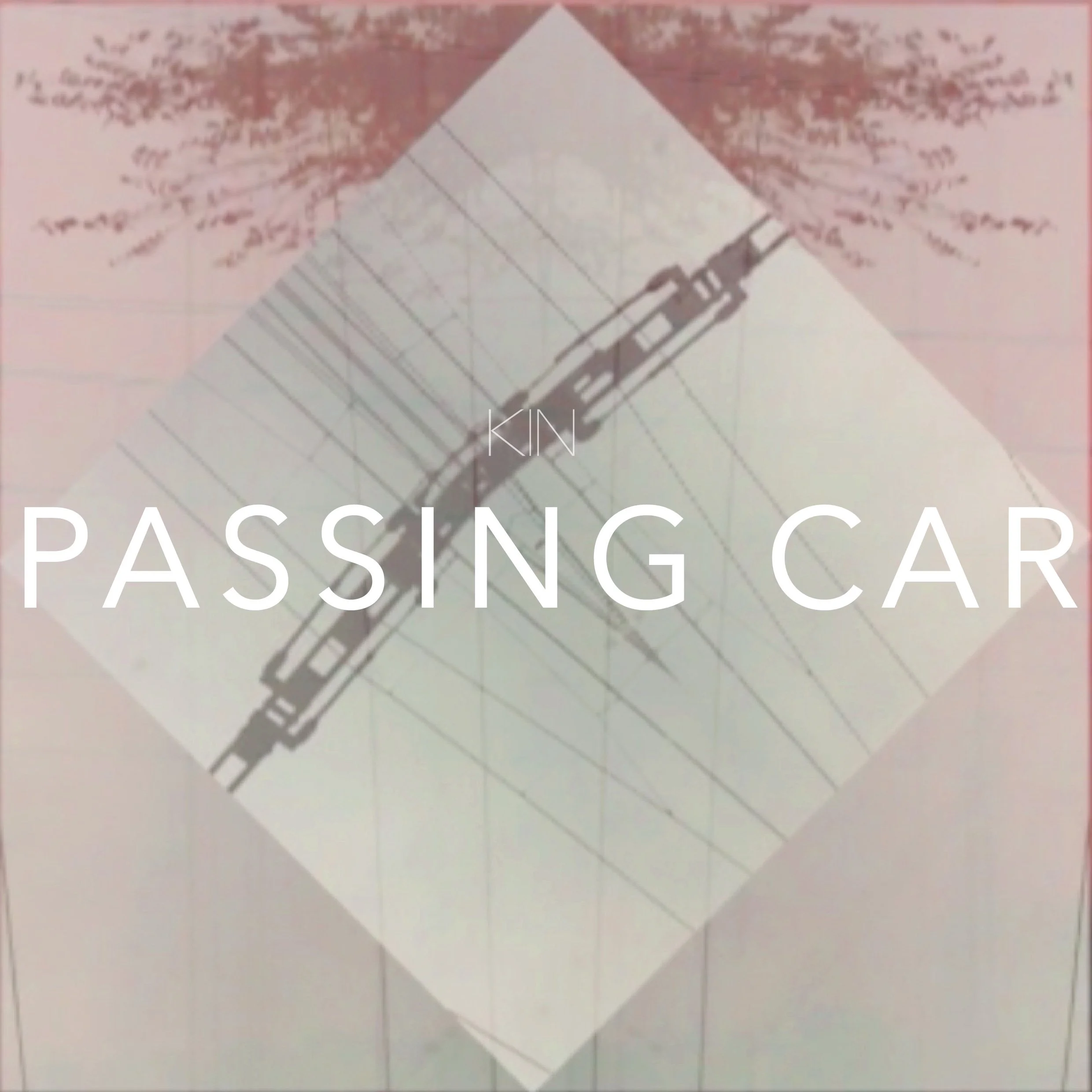power lines tree abstract kin passing car cover design plasticbaginatree