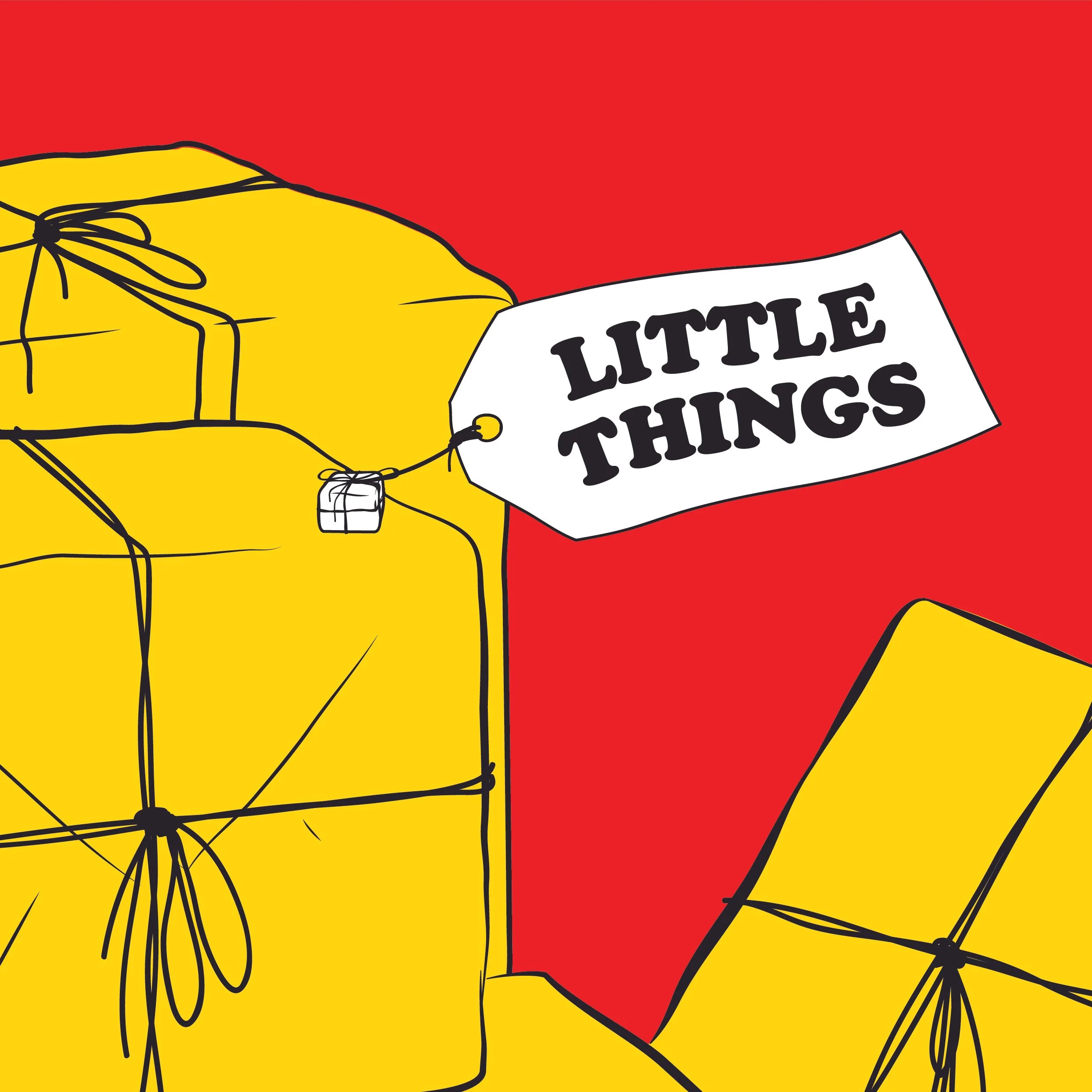 little things small packages comic book drawing illustration plasticbaginatree