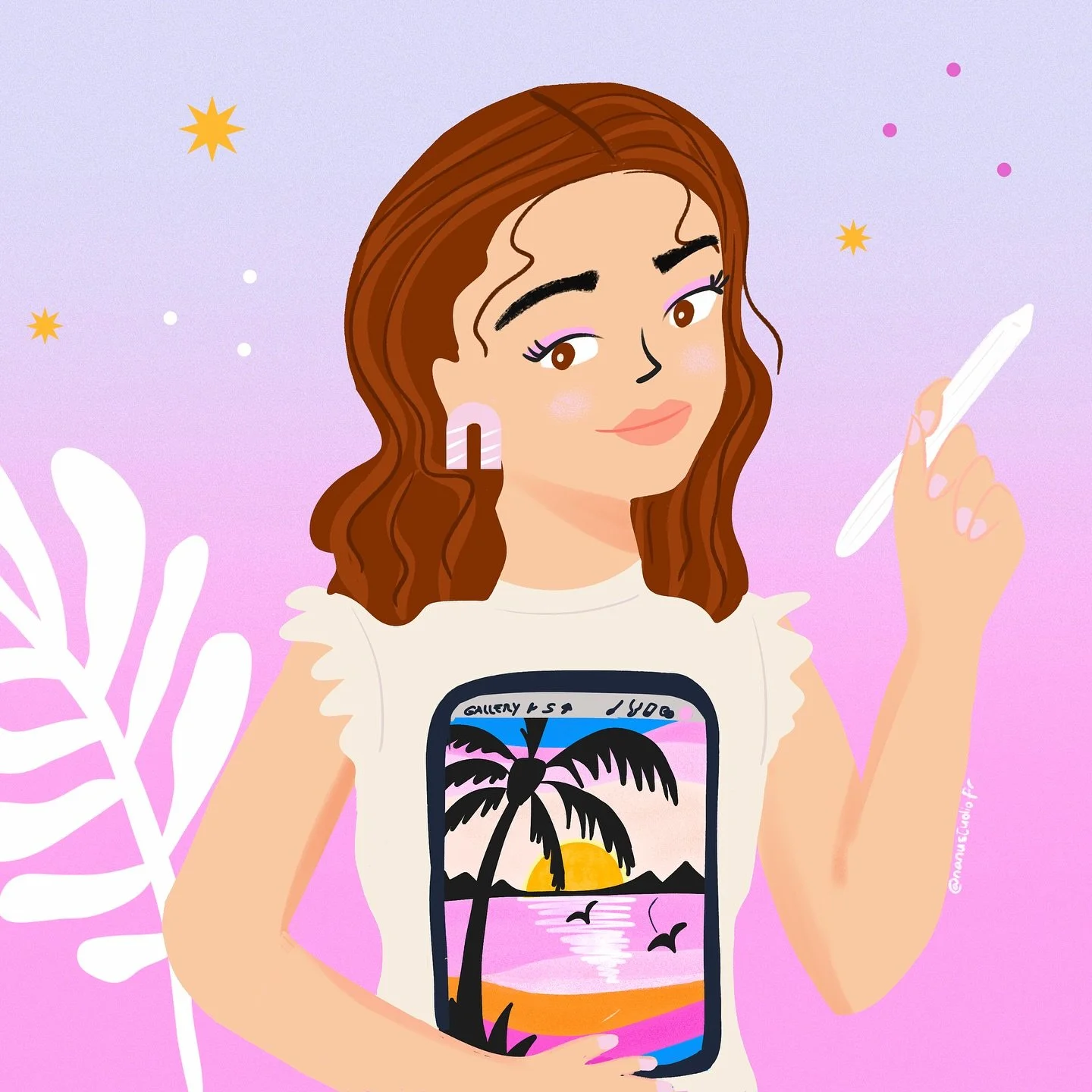 ✨ Hello tout le monde !

Voici ma toute premi&egrave;re participation &agrave; un challenge &ldquo;Draw This in Your Style&rdquo;&mdash; j&rsquo;ai ador&eacute; le faire ! 🎨

J&rsquo;en ai profit&eacute; pour cr&eacute;er un petit autoportrait 🧑&zw