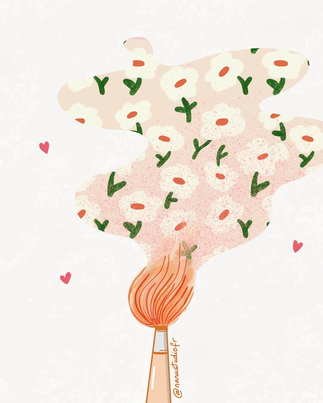 ✨ Peachtober &ndash; Jour 14 : Brush ✨

La cr&eacute;ativit&eacute;, c&rsquo;est comme peindre la vie avec amour et couleurs 🌸🎨

Chaque coup de pinceau est une fa&ccedil;on de c&eacute;l&eacute;brer ce qui nous inspire &mdash; la nature, les fleurs