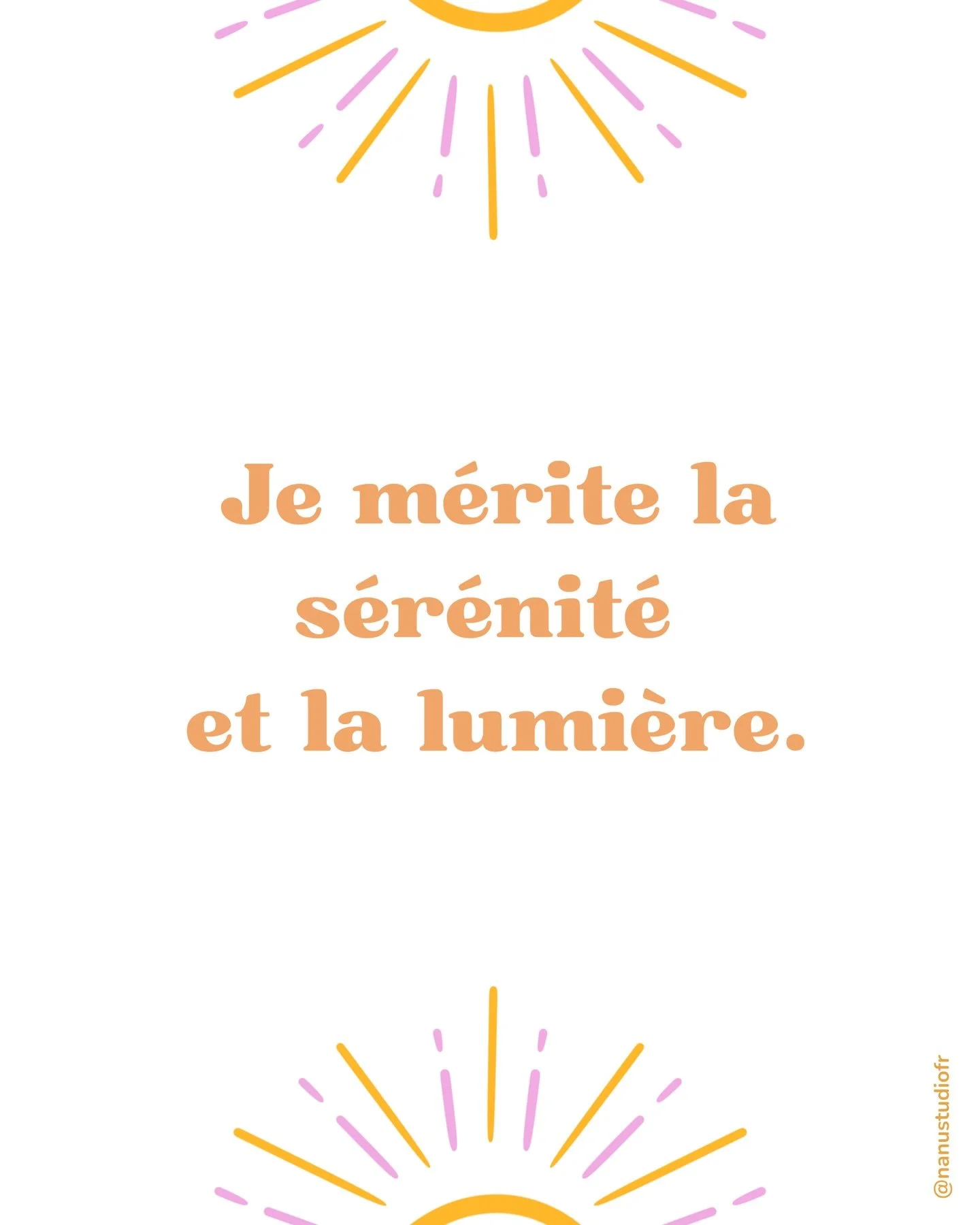 EN &amp; FR 👉  I deserve serenity and light. ✨

Feel Good Tuesday is my weekly reminder to slow down and reconnect with calm 🤍

And this time, you get to choose the next quote.

👉 Vote in my story &amp; help me create the next Feel Good Tuesday ✨
