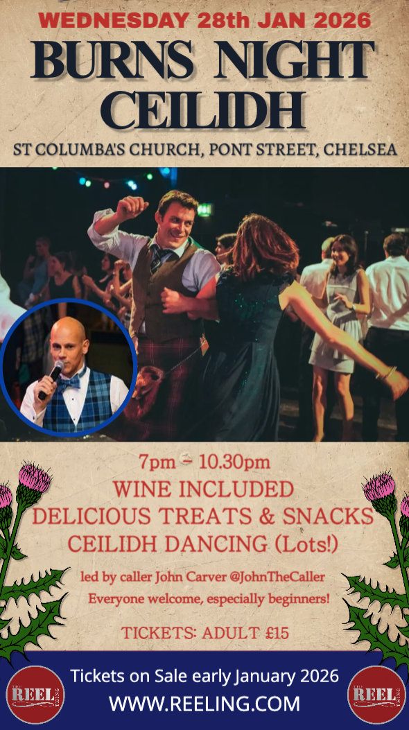 UPCOMING: Burns Night CEILIDH at Pont St in Chelsea