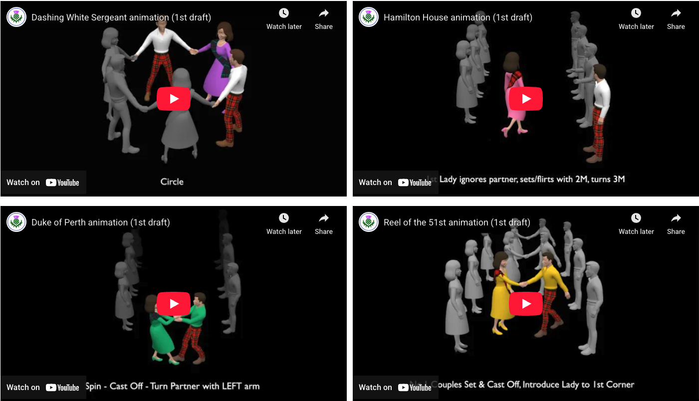 New Reeling Animations - first 4 videos available!
