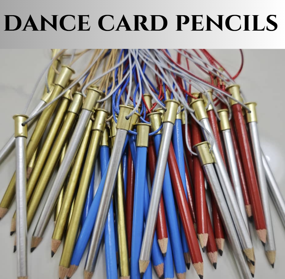NEW: Dance Card Pencils
