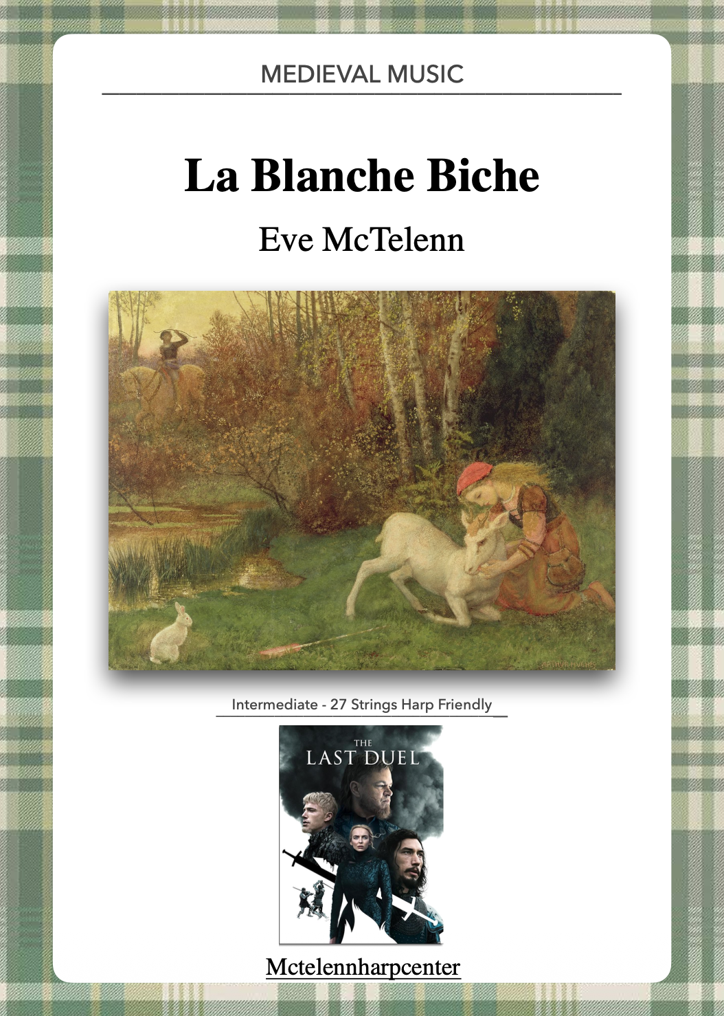 La Blanche Biche - The White Doe
